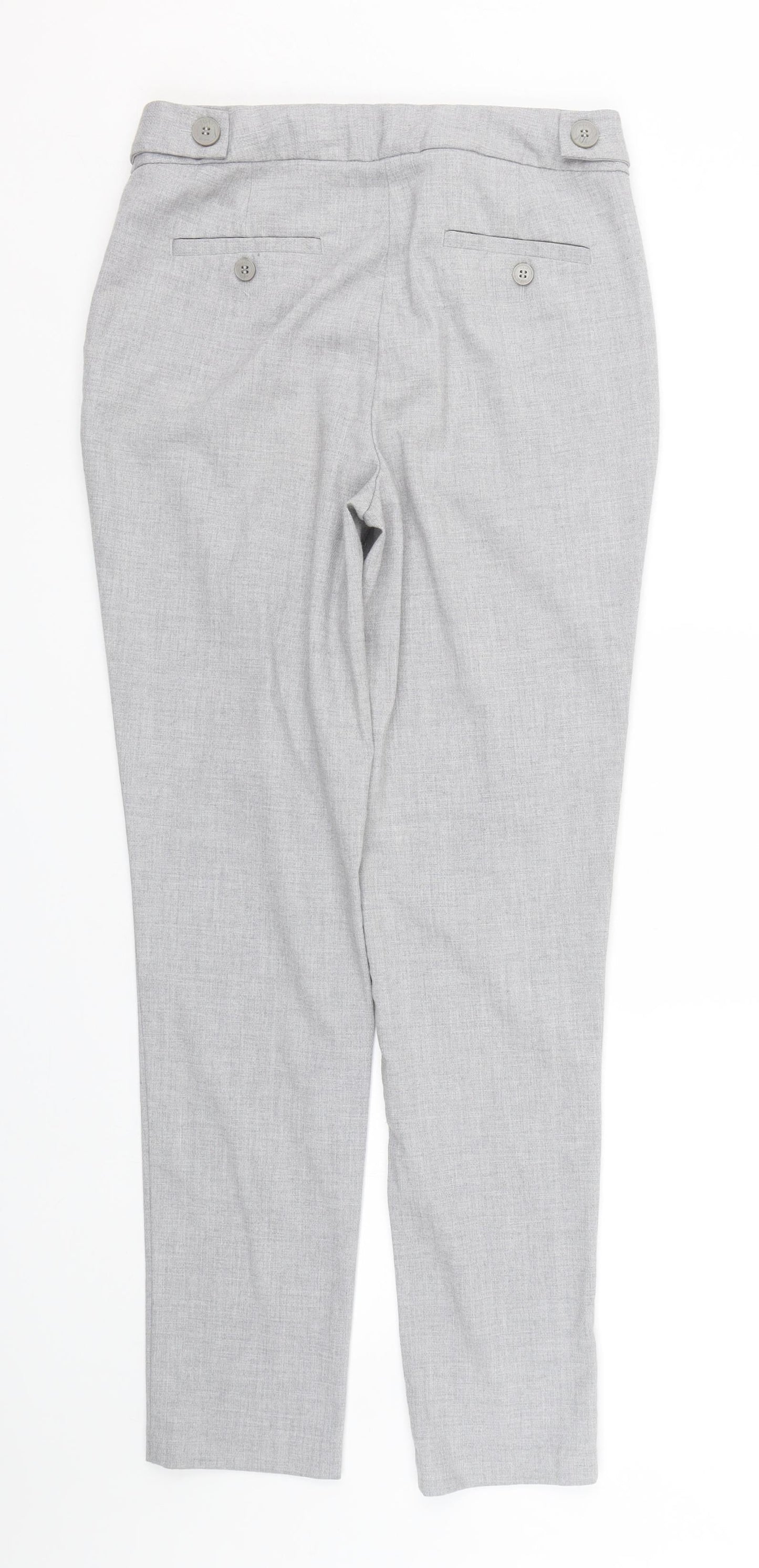 NEXT Womens Grey   Trousers  Size 8 L29 in