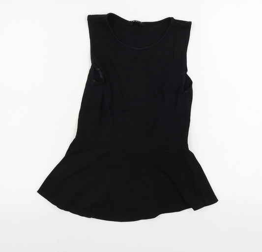 New Look  Womens Black   Basic T-Shirt Size 10