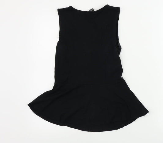 New Look  Womens Black   Basic T-Shirt Size 10