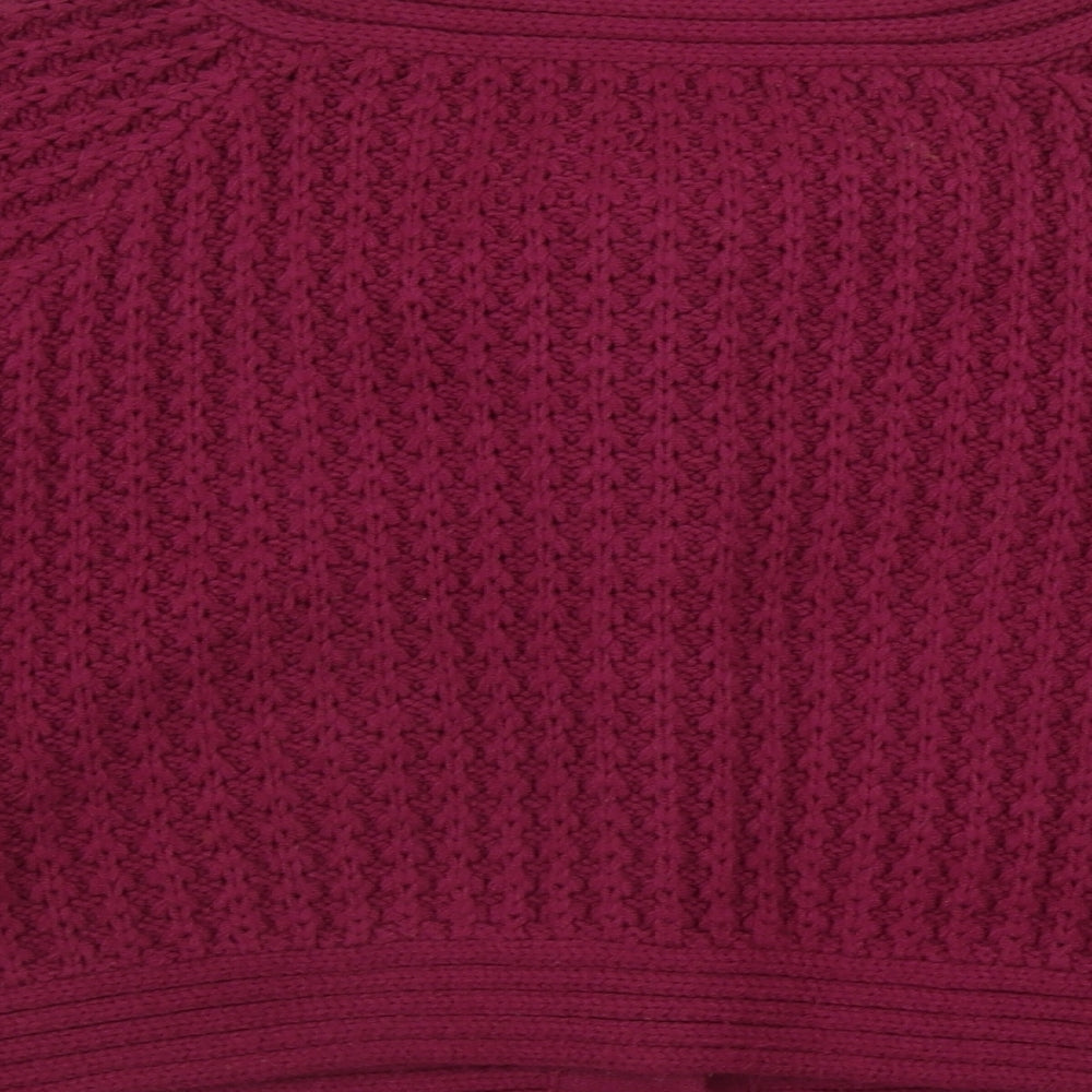 George  Womens Purple   Cardigan Jumper Size 12