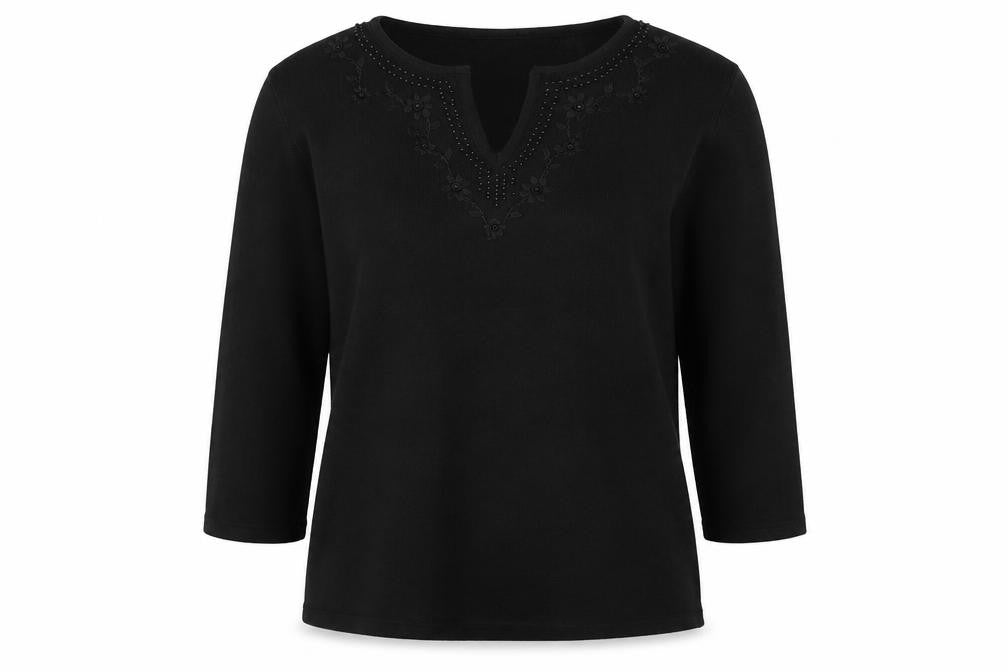 IMAGES  Womens Black   Pullover Jumper Size L