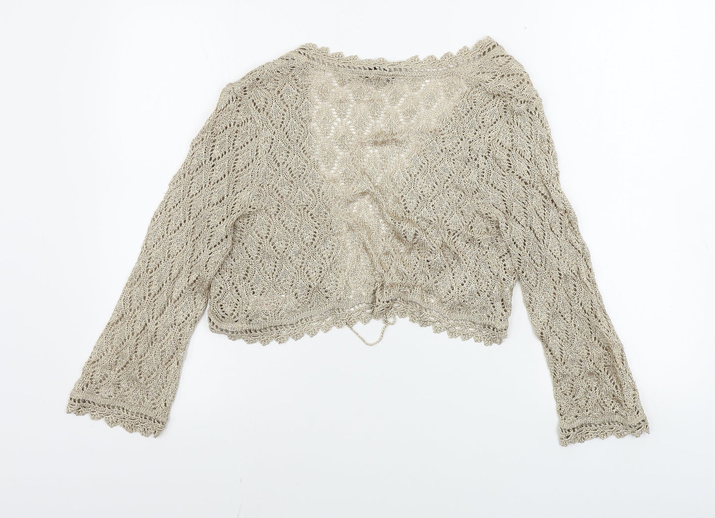 Debenhams  Womens Beige   Cardigan Jumper Size M