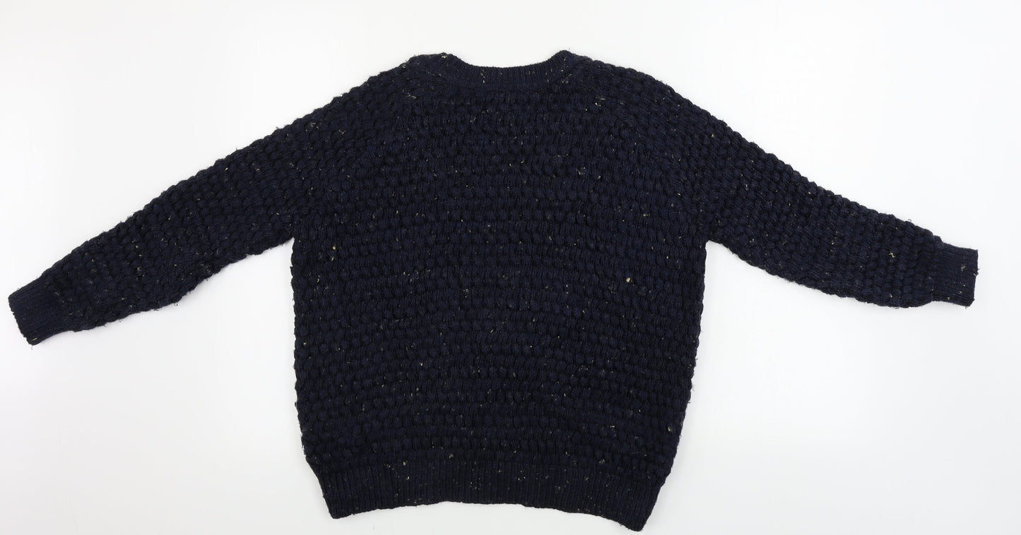 Topshop  Womens Blue   Pullover Jumper Size 10
