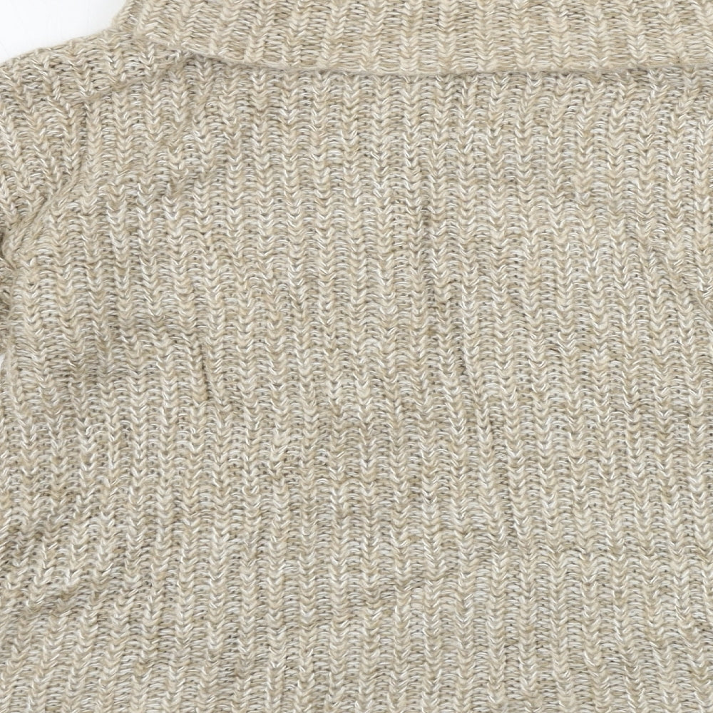 Papaya  Womens Beige   Pullover Jumper Size S