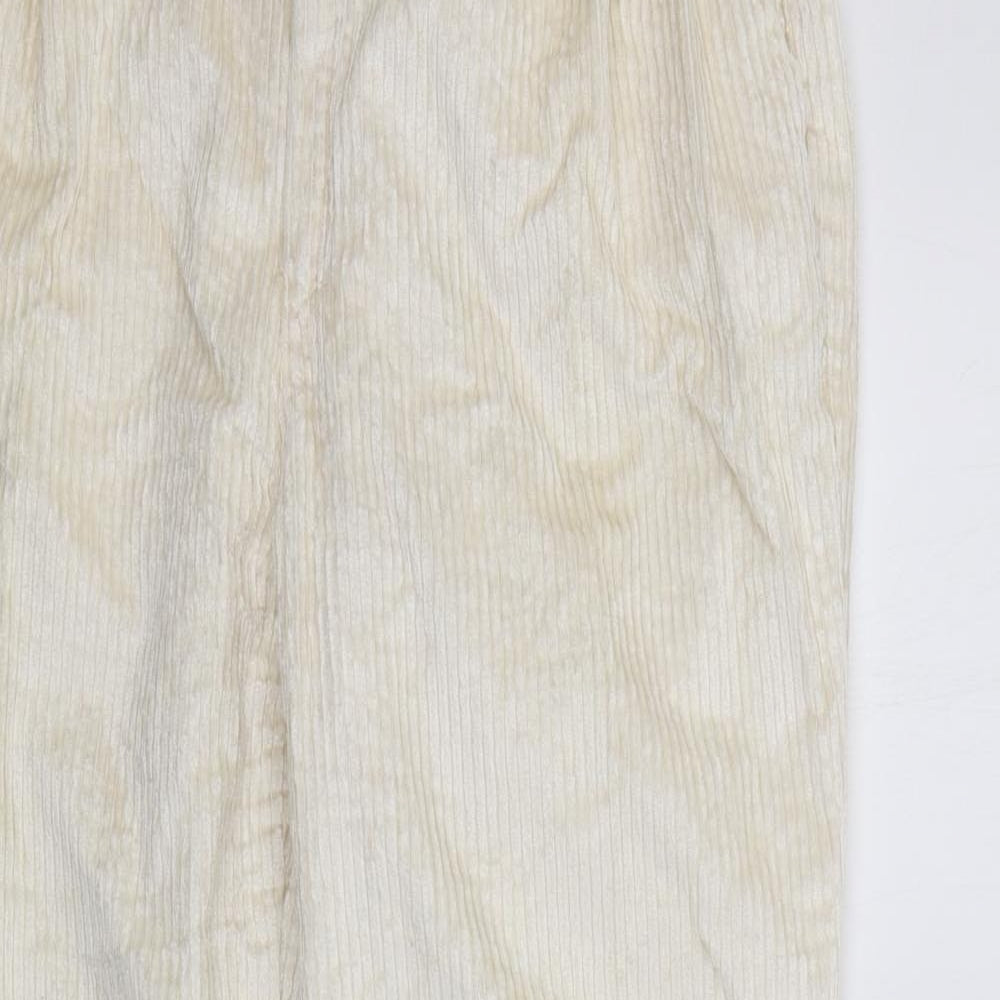 Brandtex Womens Beige   Trousers  Size 16 L31 in