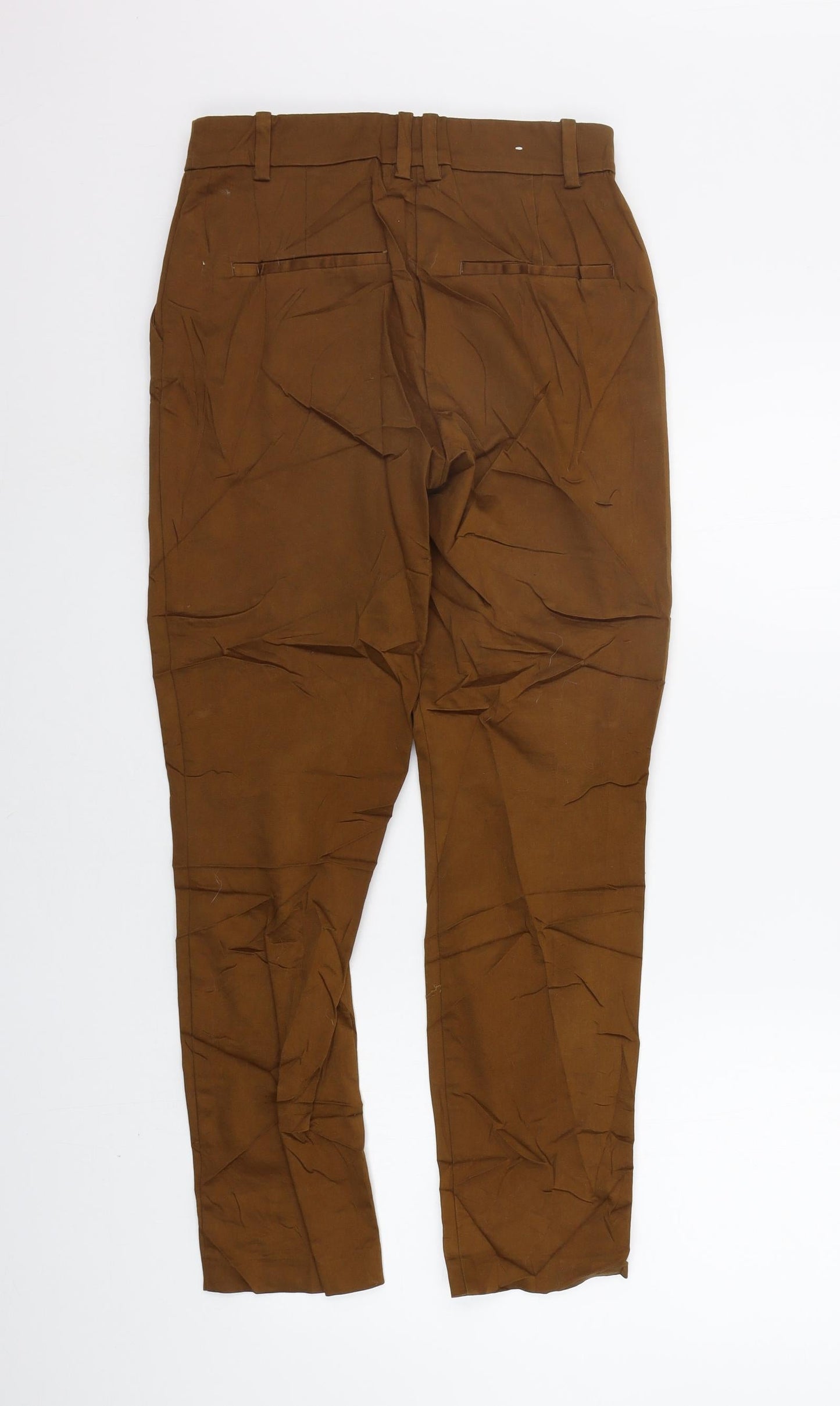 H&M Womens Beige   Trousers  Size 8 L25 in
