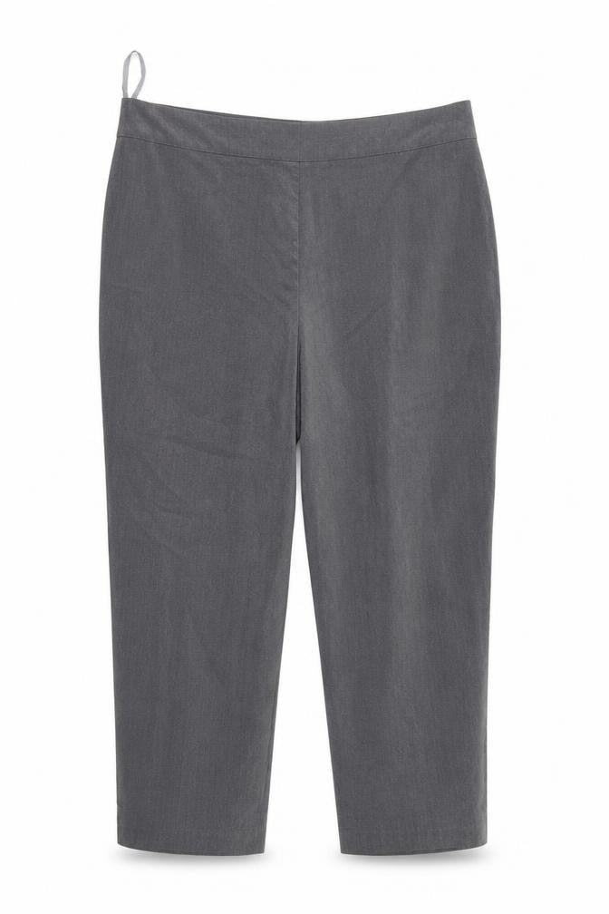 Classics Womens Grey   Cropped Trousers Size 14 L34 in