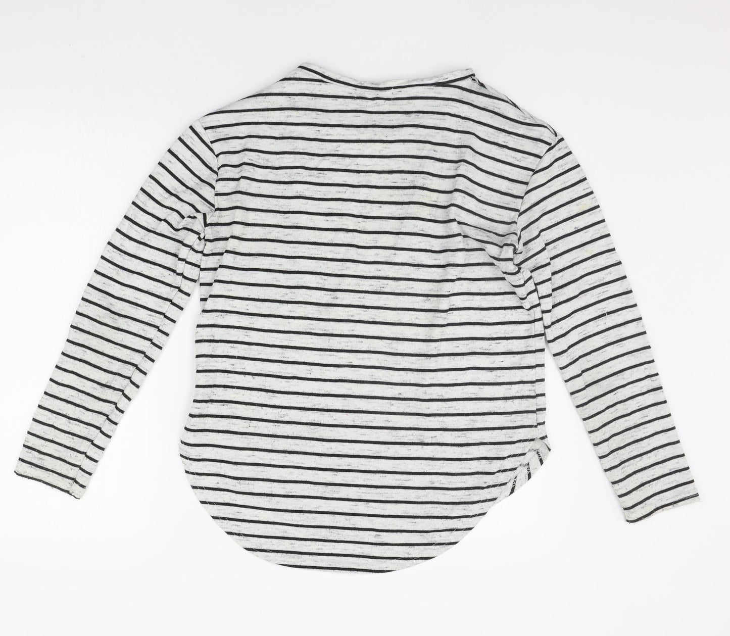 Atmosphere Womens Black Striped  Pullover Jumper Size 10