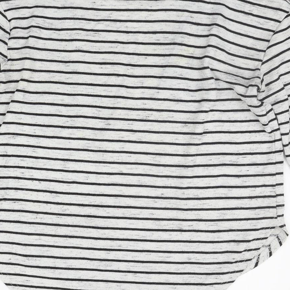 Atmosphere Womens Black Striped  Pullover Jumper Size 10