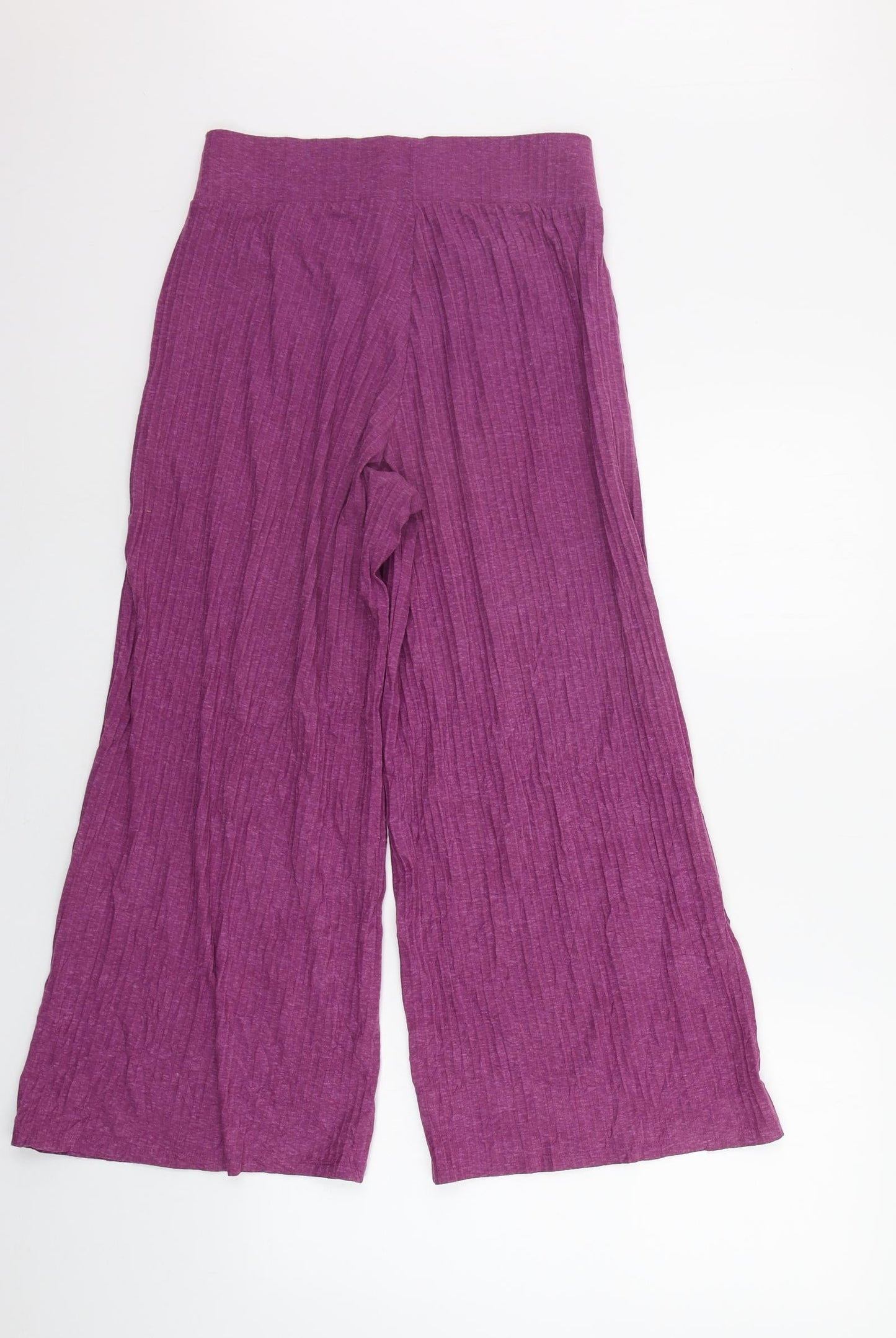 Marks and Spencer Womens Pink   Jogger Trousers Size 10 L23 in
