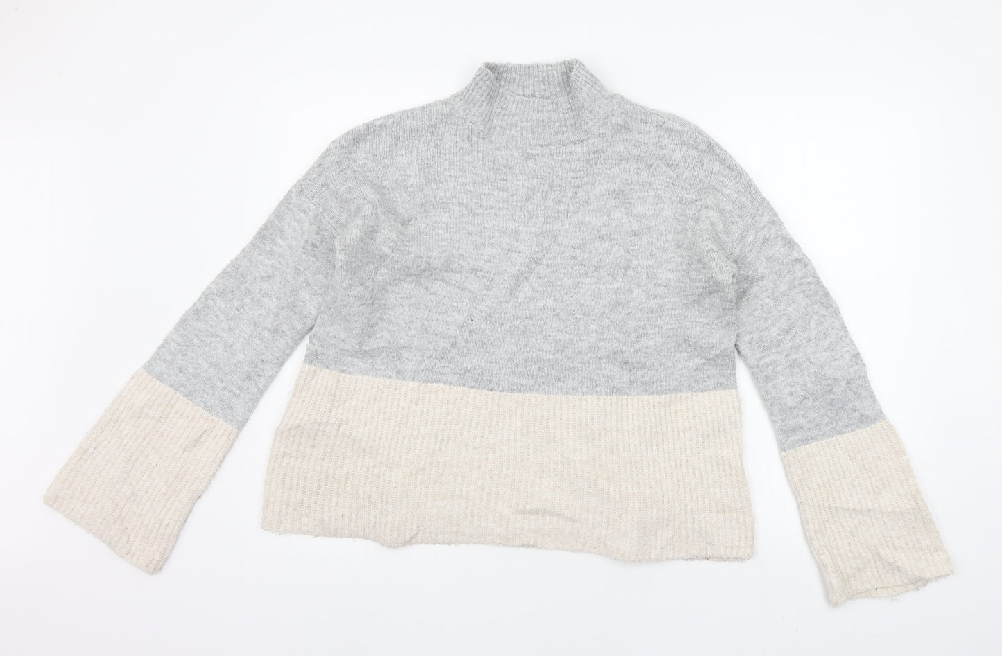 Papaya Womens Grey   Pullover Jumper Size S