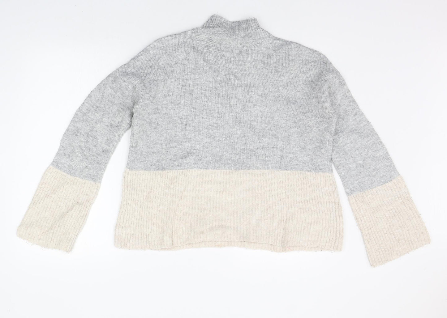 Papaya Womens Grey   Pullover Jumper Size S