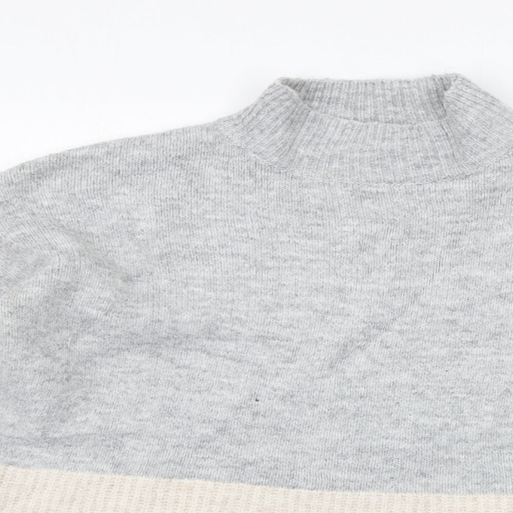 Papaya Womens Grey   Pullover Jumper Size S