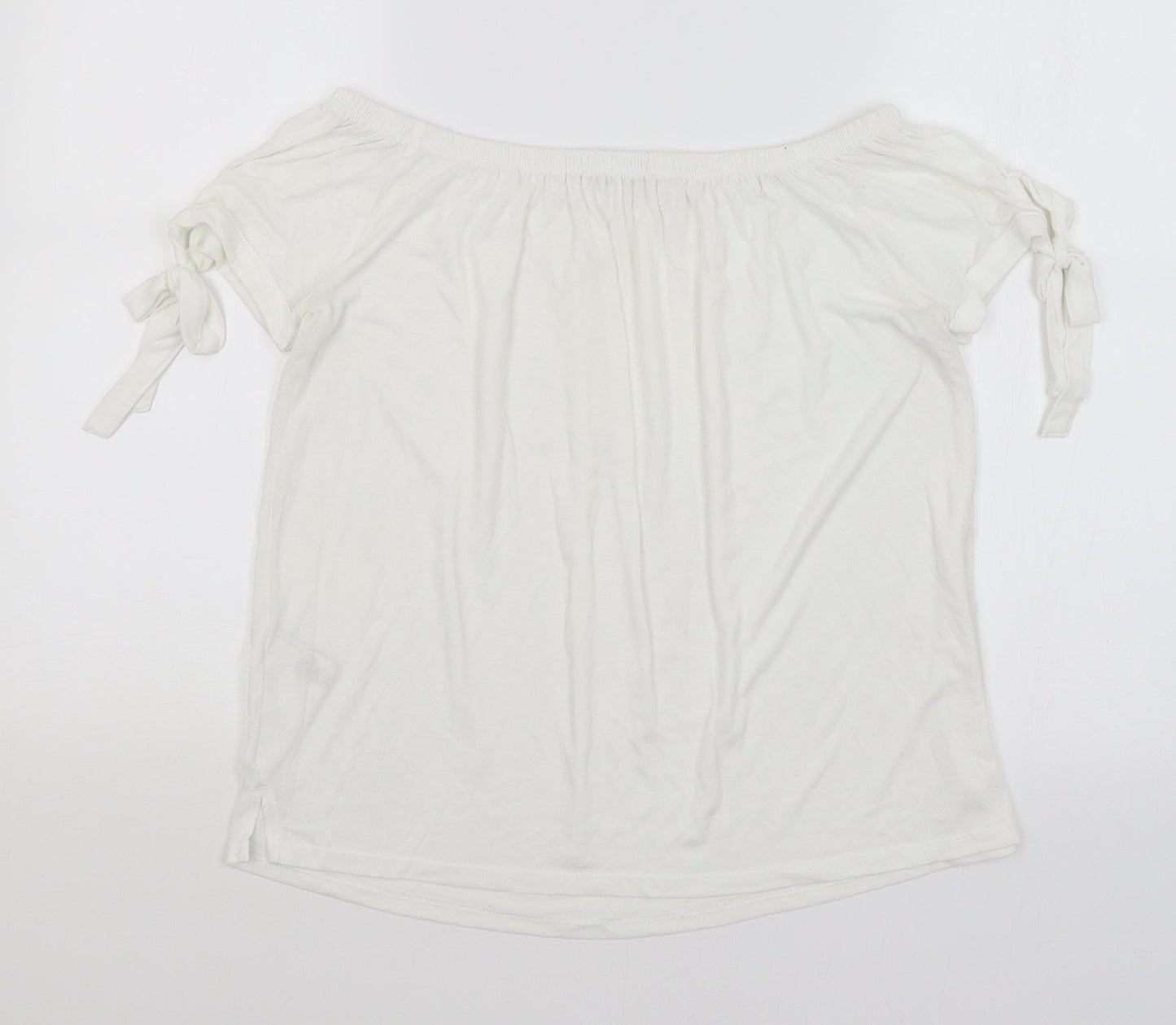 NEXT Womens White   Basic T-Shirt Size 14
