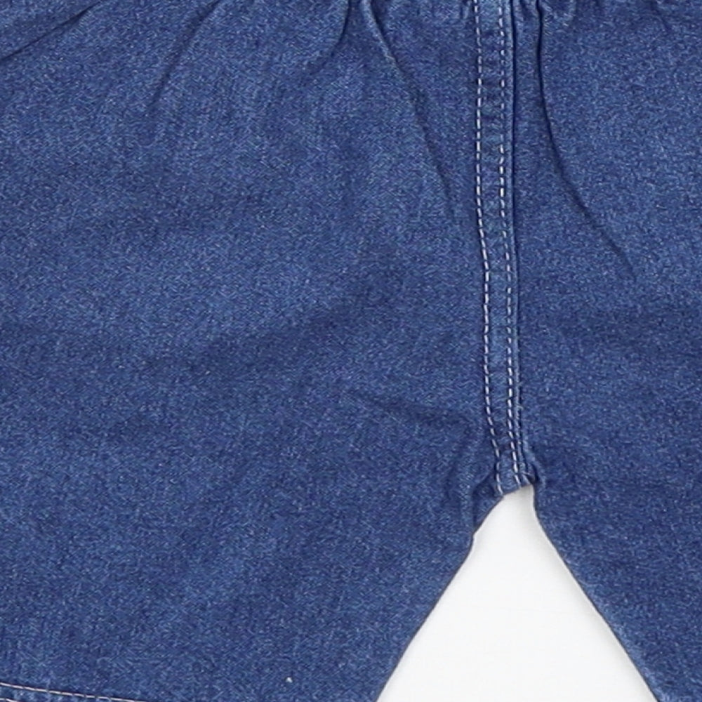Preworn Baby Blue   Cropped Trousers Size 12-18 Months