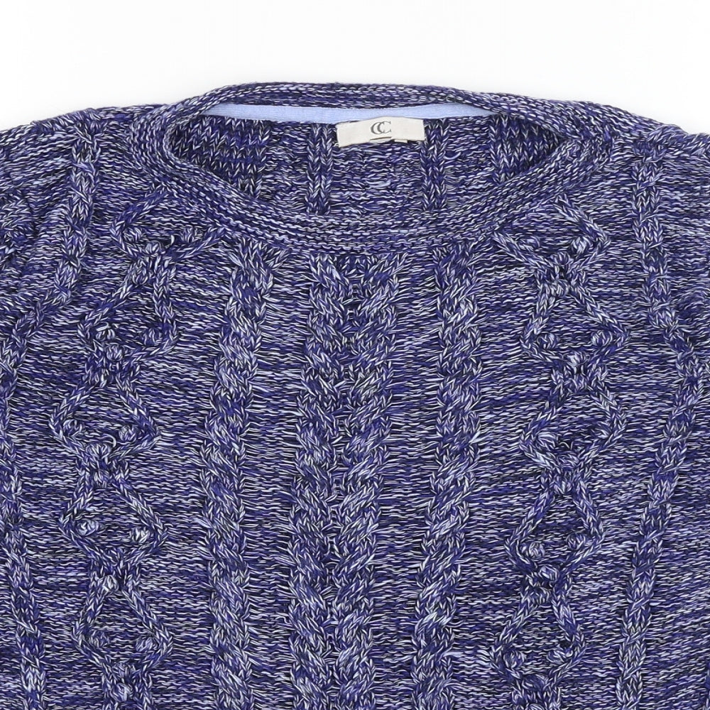 CC Womens Blue   Pullover Jumper Size S