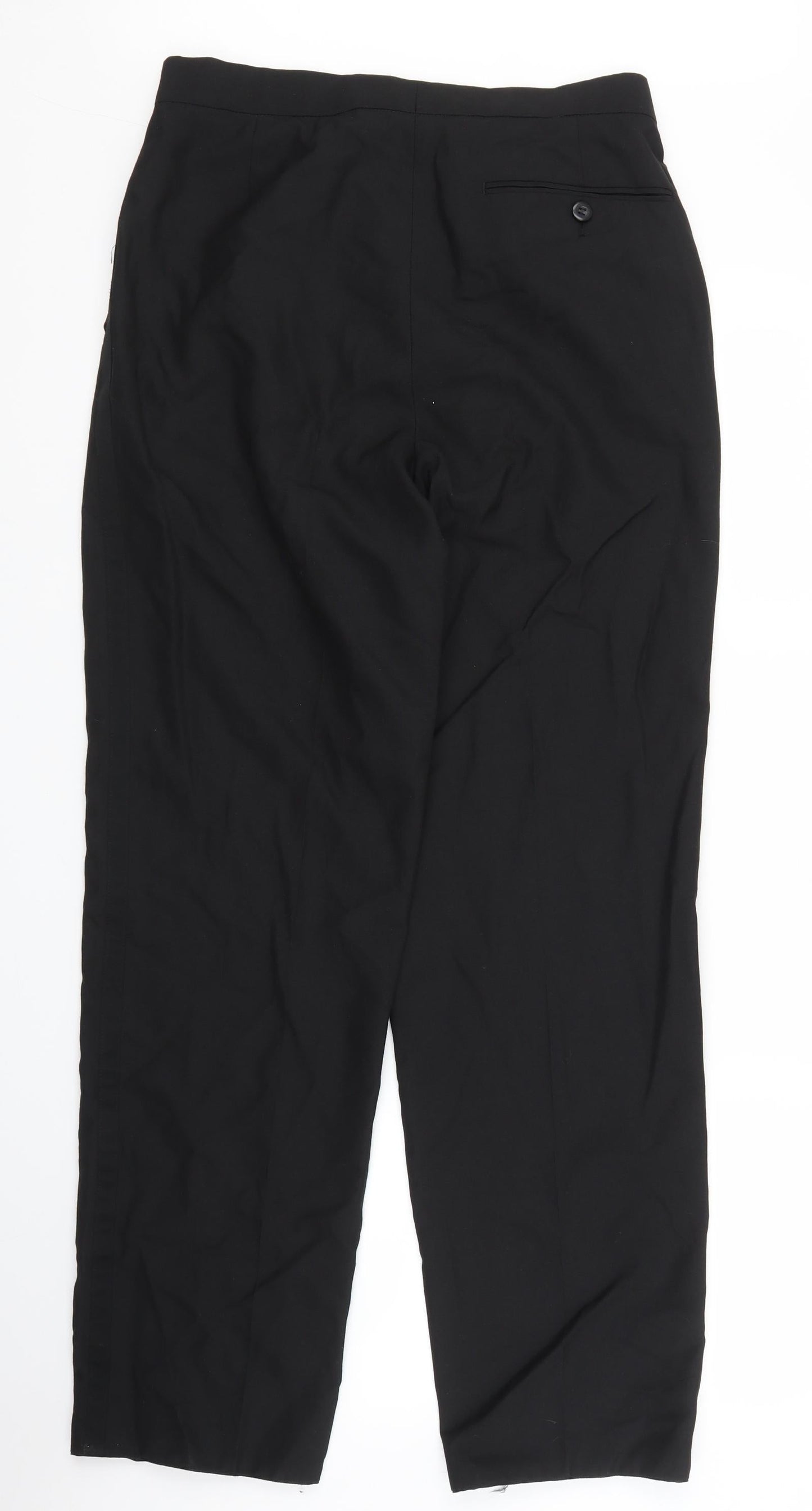 C&A Mens Black   Trousers  Size 30 in L30 in