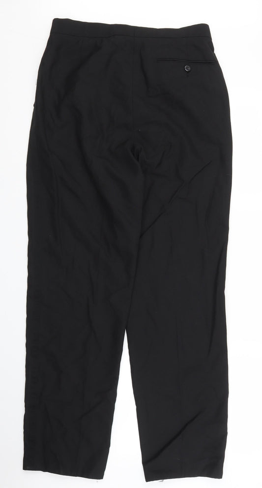 C&A Mens Black   Trousers  Size 30 in L30 in