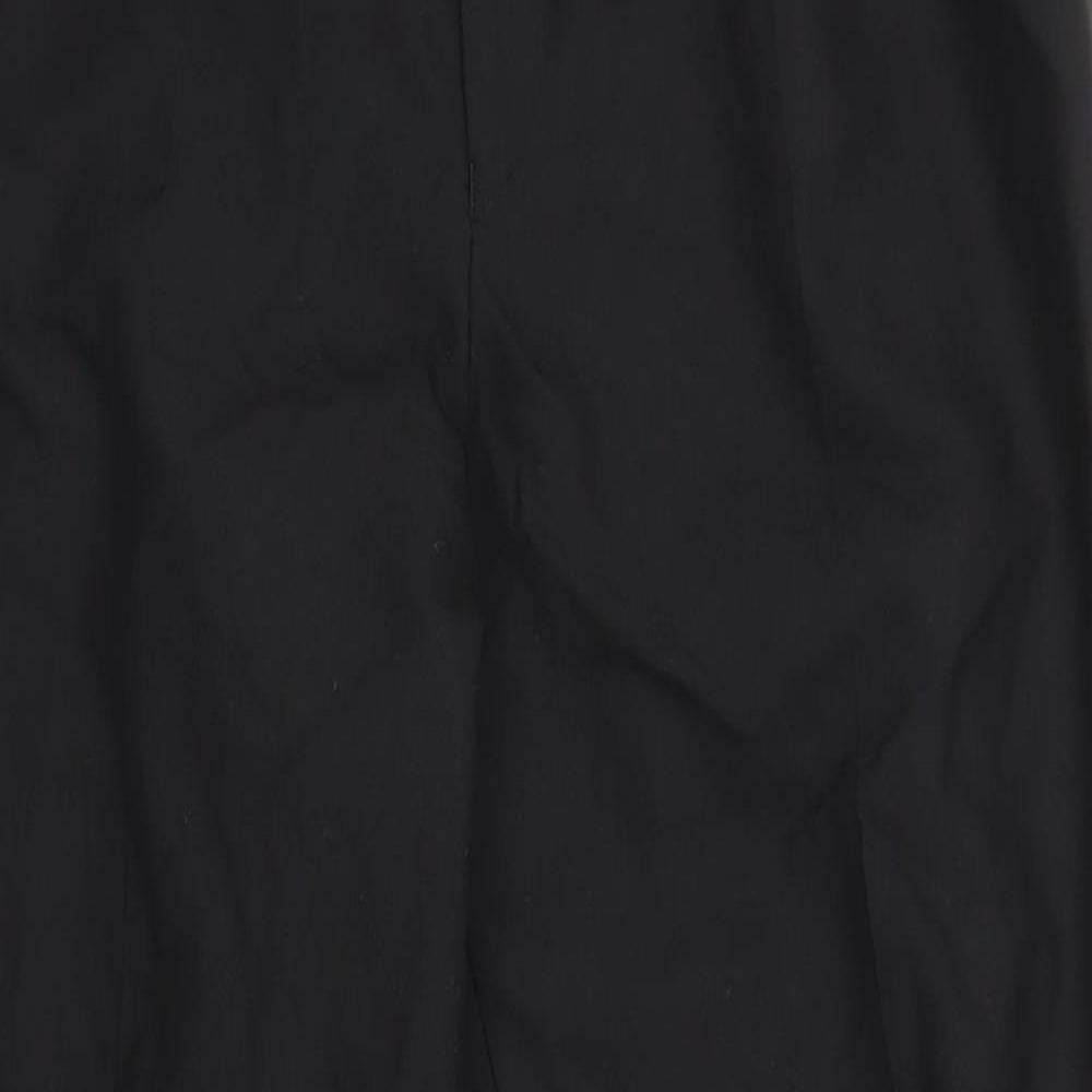 C&A Mens Black   Trousers  Size 30 in L30 in