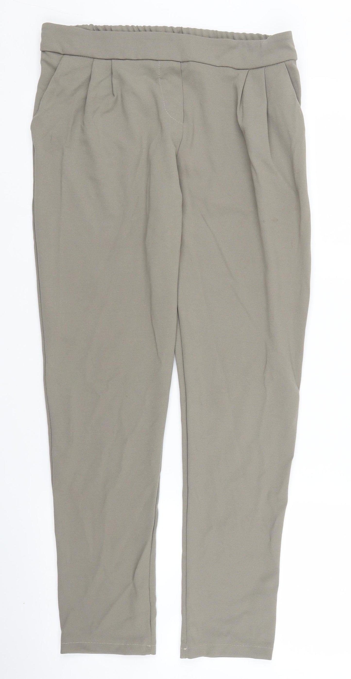 Class Womens Green   Carrot Trousers Size M L26 in