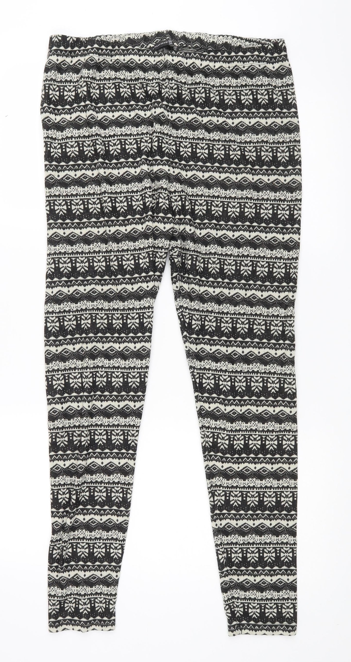 Atmosphere Womens Multicoloured Argyle/Diamond  Jogger Leggings  L29 in