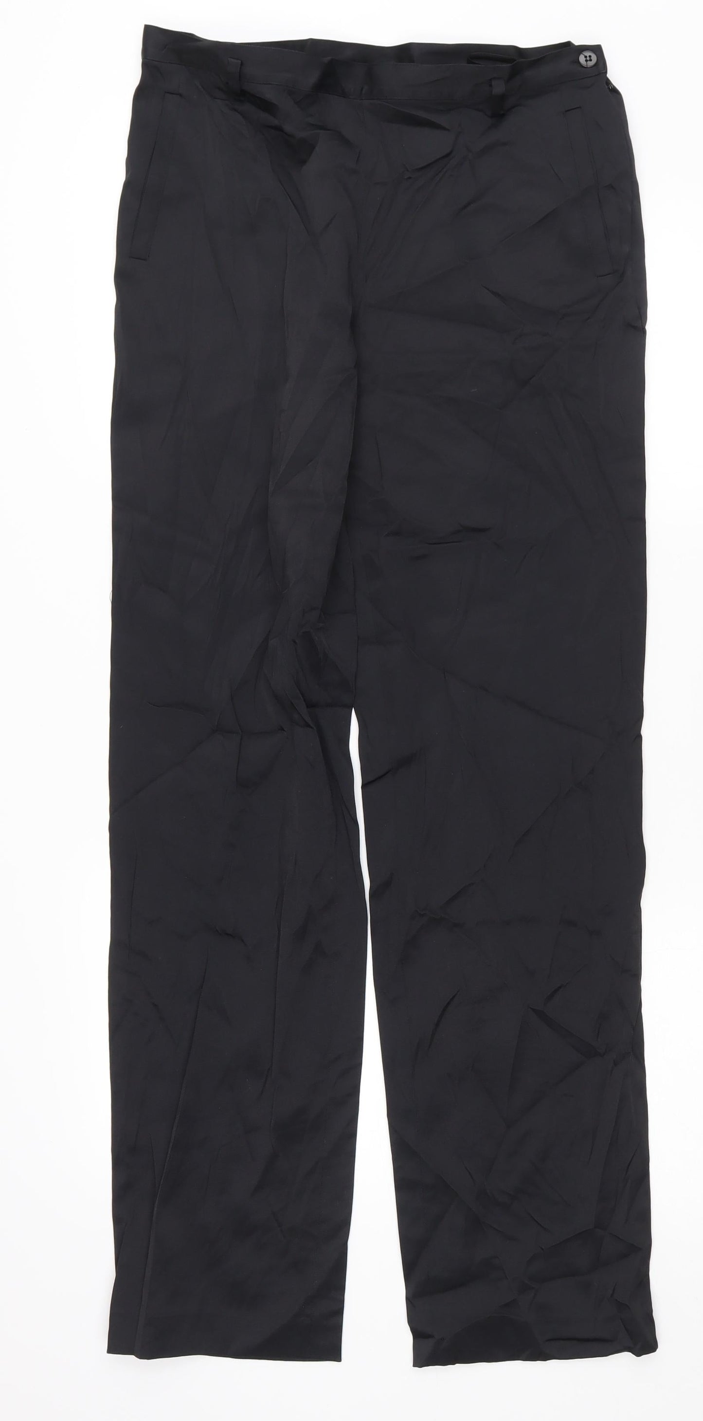 Episode Womens Black   Trousers  Size 10 L32 in