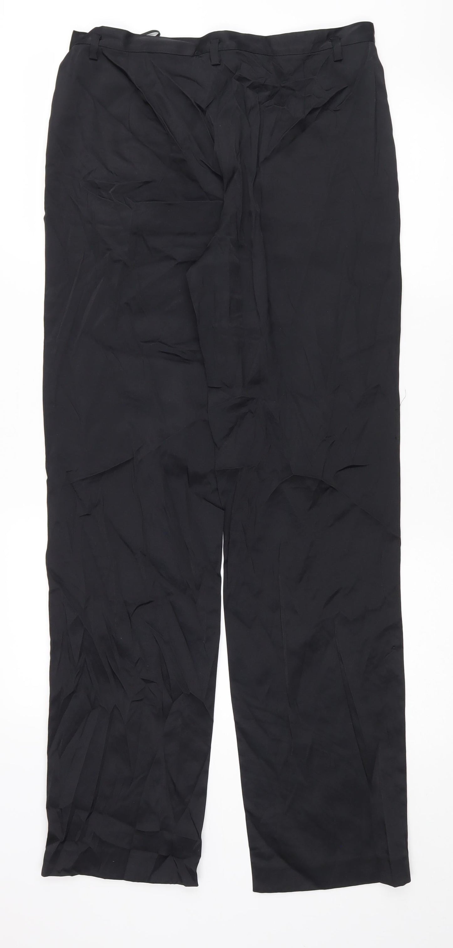 Episode Womens Black   Trousers  Size 10 L32 in