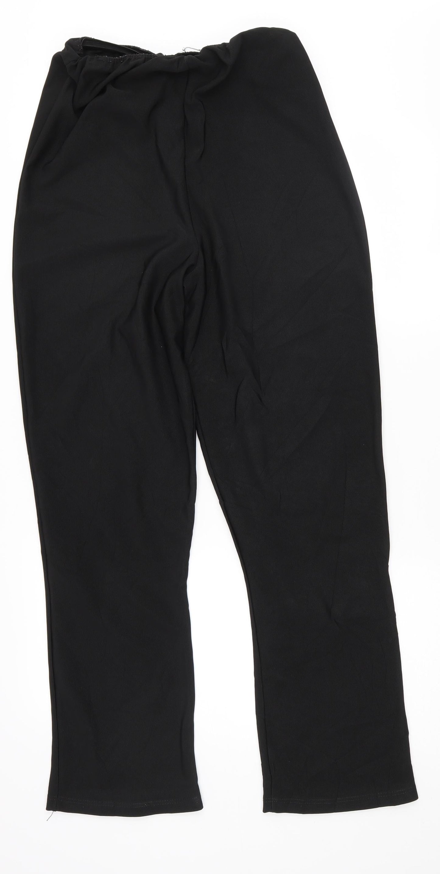 Preworn Womens Black   Trousers  Size L L29.5 in