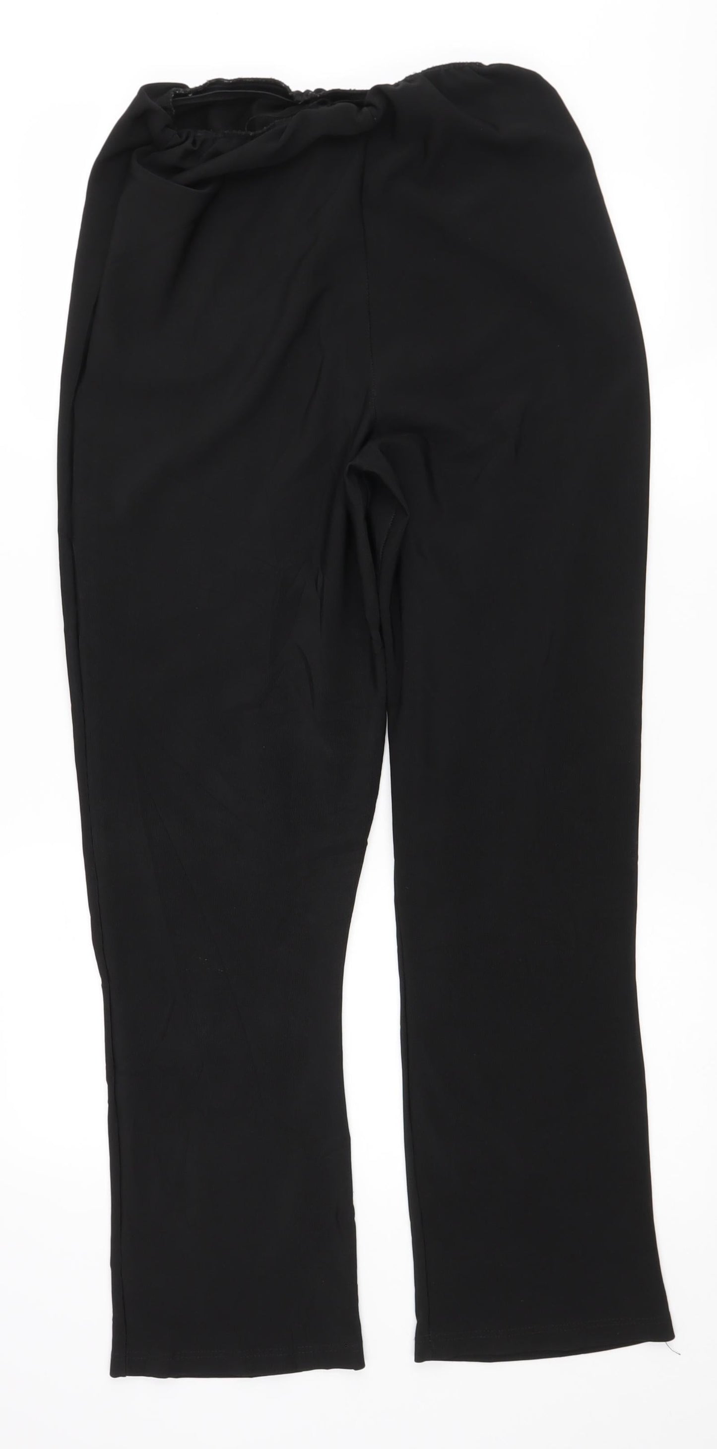 Preworn Womens Black   Trousers  Size L L29.5 in