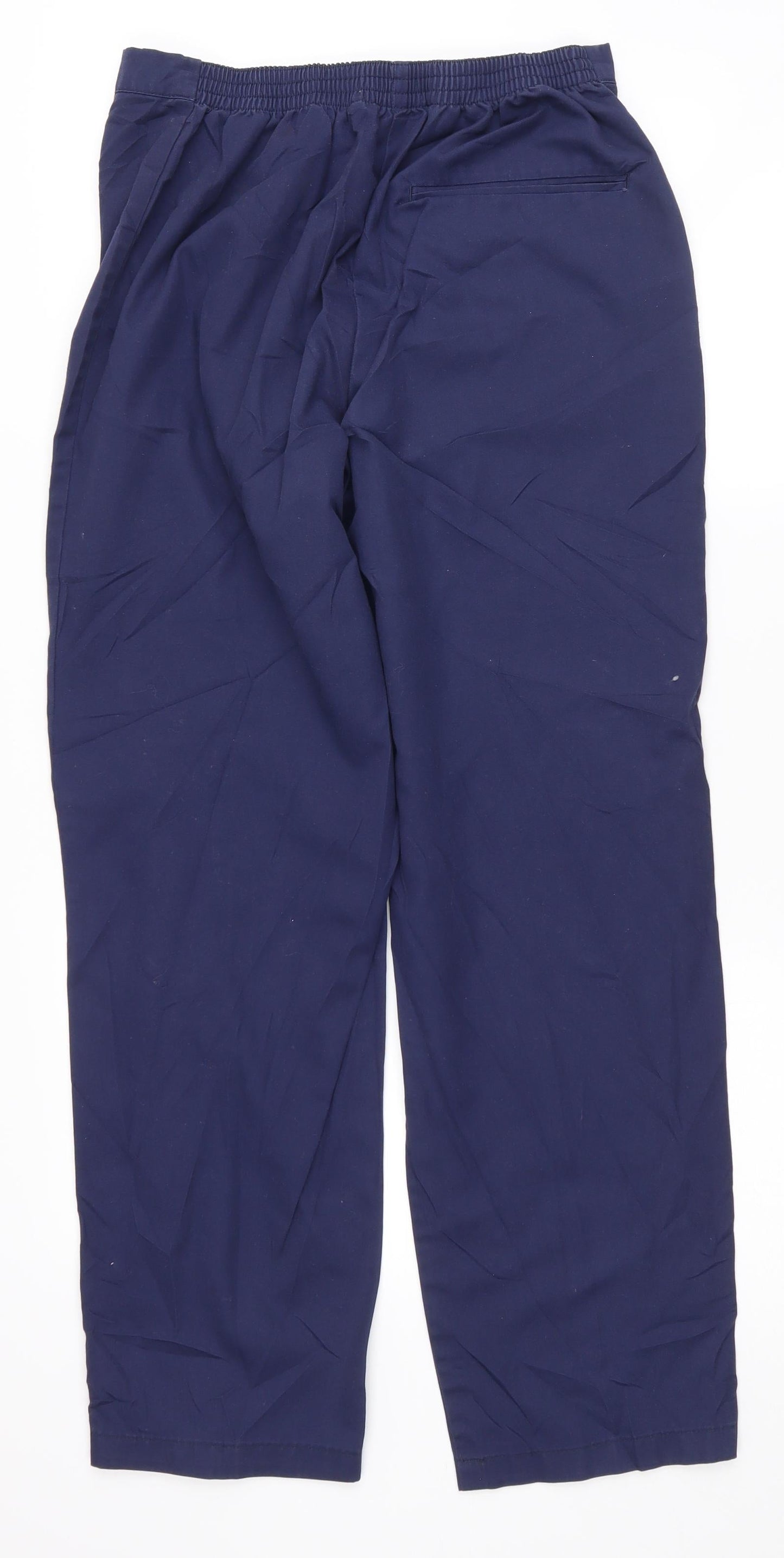 Simon Jersey Womens Blue   Trousers  Size 12 L29 in
