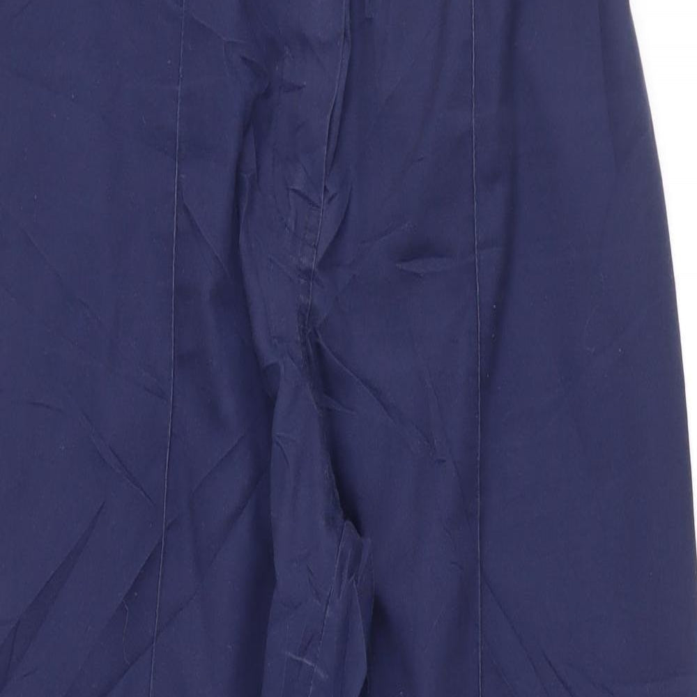 Simon Jersey Womens Blue   Trousers  Size 12 L29 in