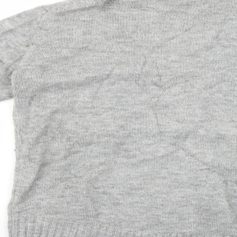 Very Womens Grey   Pullover Jumper Size S