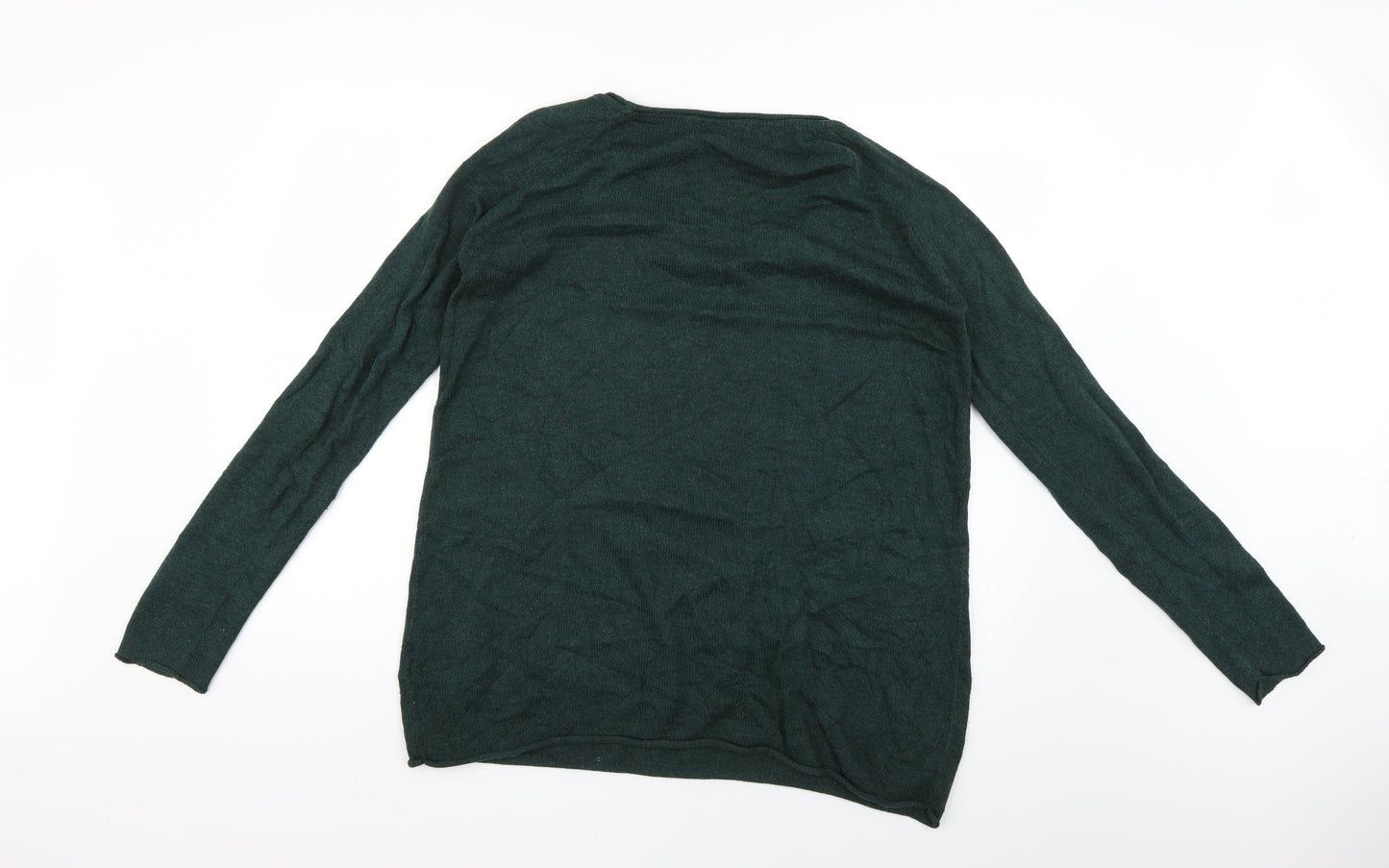 H&M Womens Green   Pullover Jumper Size S