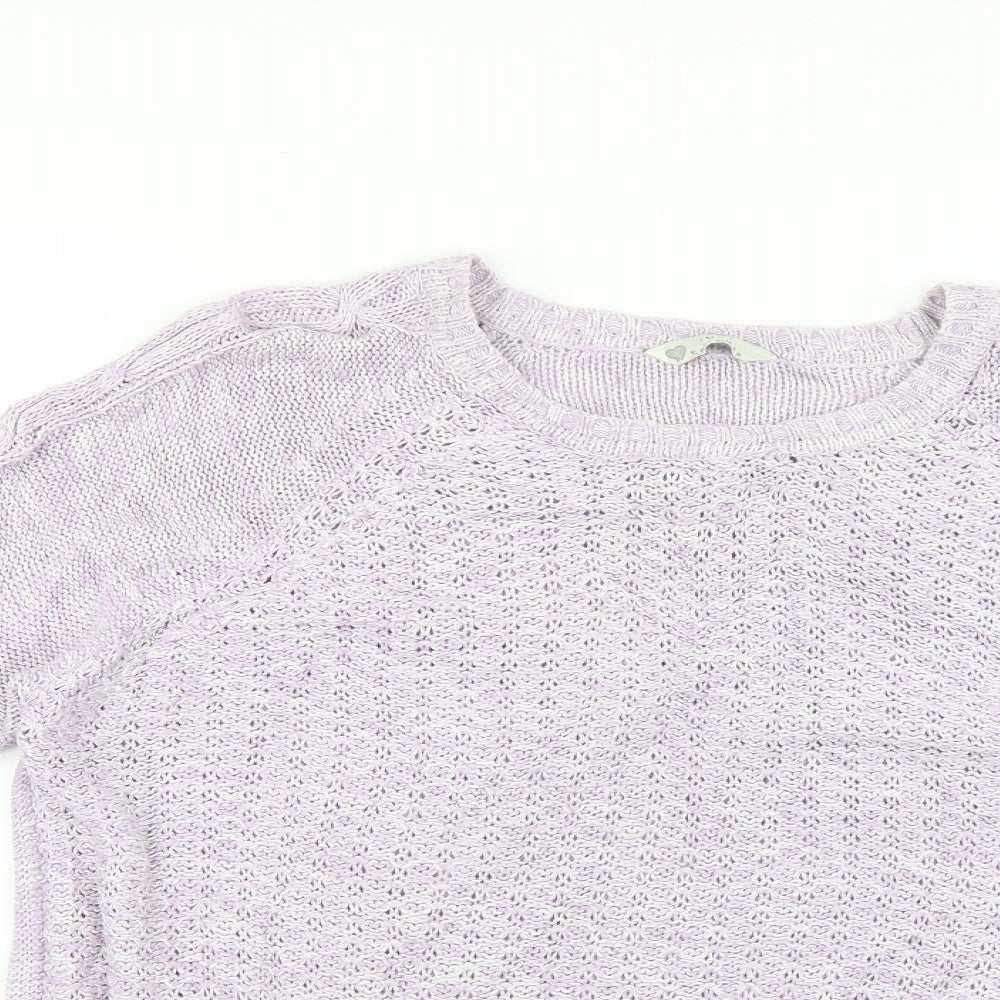 BHS Womens Purple   Pullover Jumper Size 18