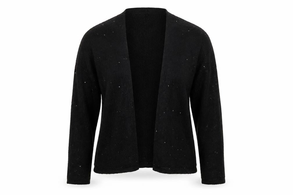 Marks and Spencer Womens Black   Cape Jumper Size 14