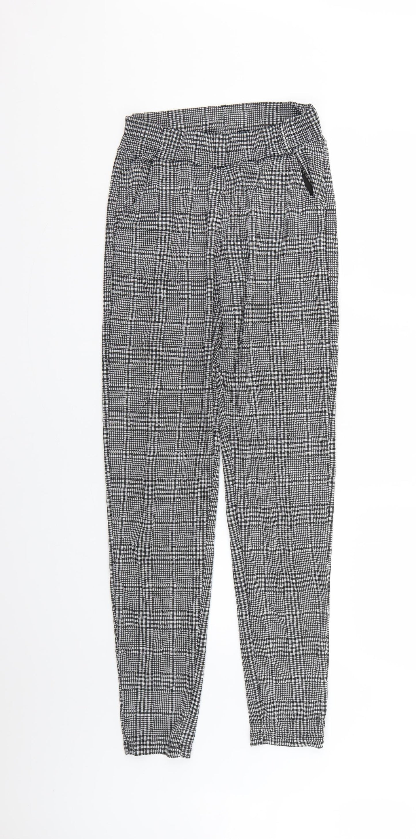 Preworn Womens Multicoloured Check  Trousers  Size L L26 in