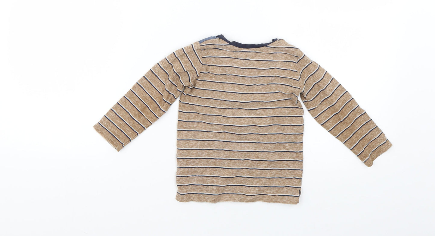 Matalan Baby Multicoloured Striped   Polo Size 12-18 Months