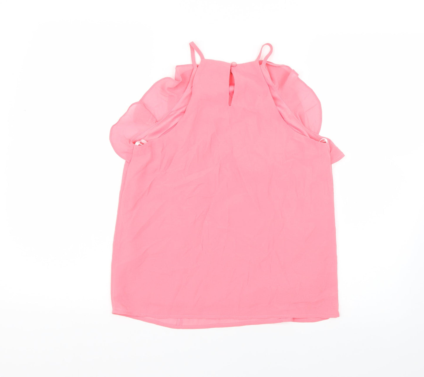Monteau Womens Pink   Basic Blouse Size S
