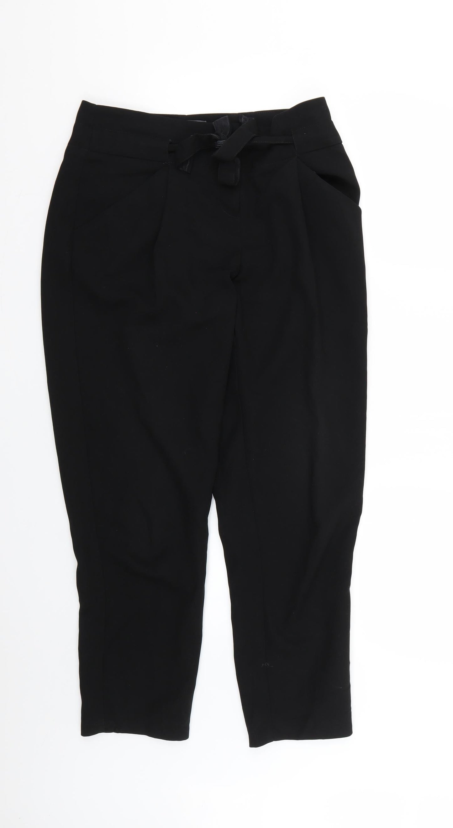 Atmosphere Womens Black   Trousers  Size 10 L24 in