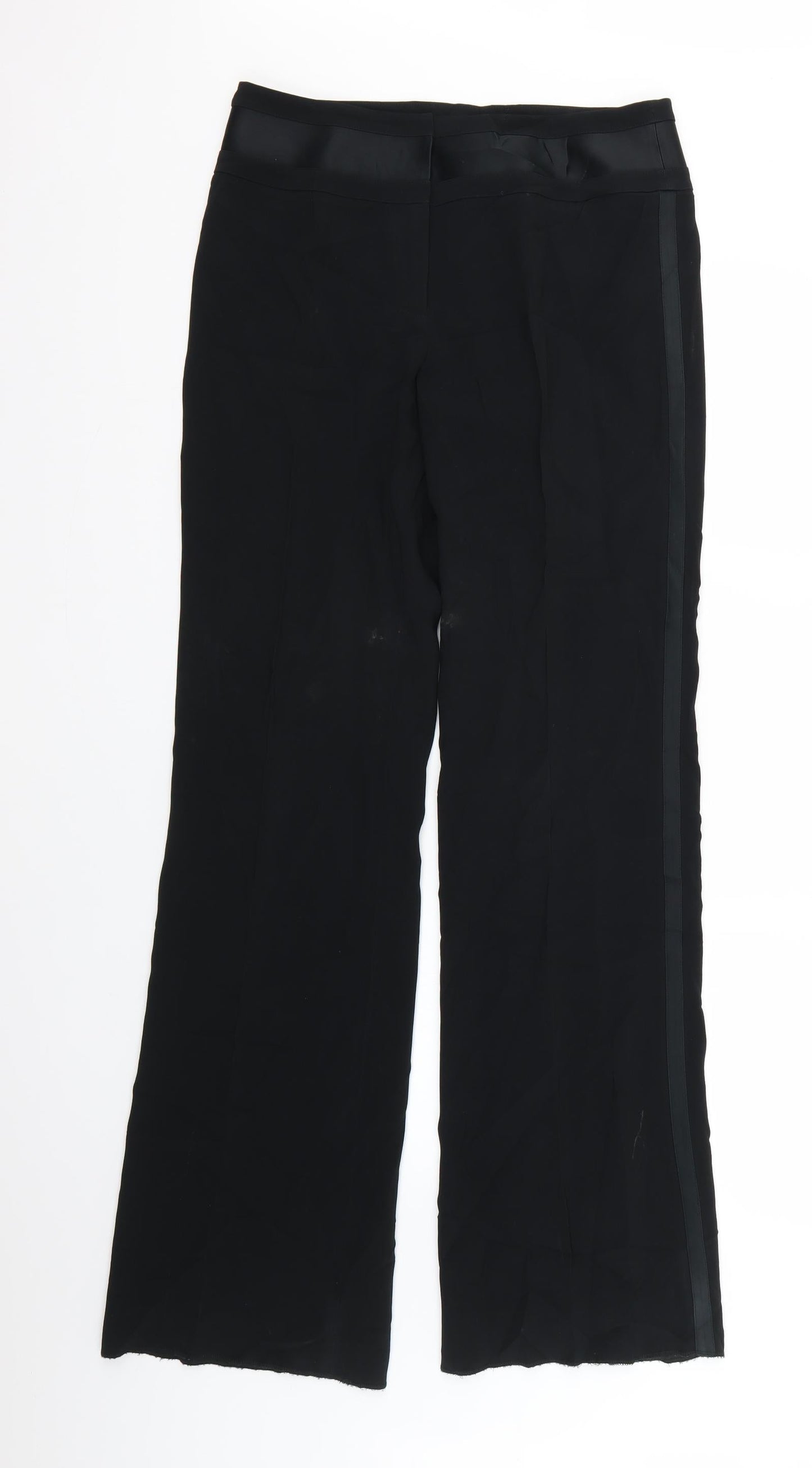 Linea Womens Black   Trousers  Size 10 L29 in