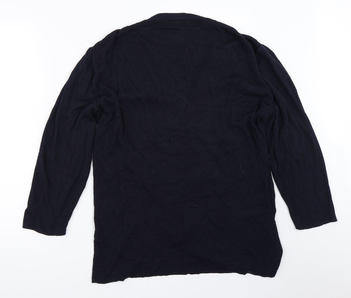 St Bernard Womens Blue   Cardigan Jumper Size 14
