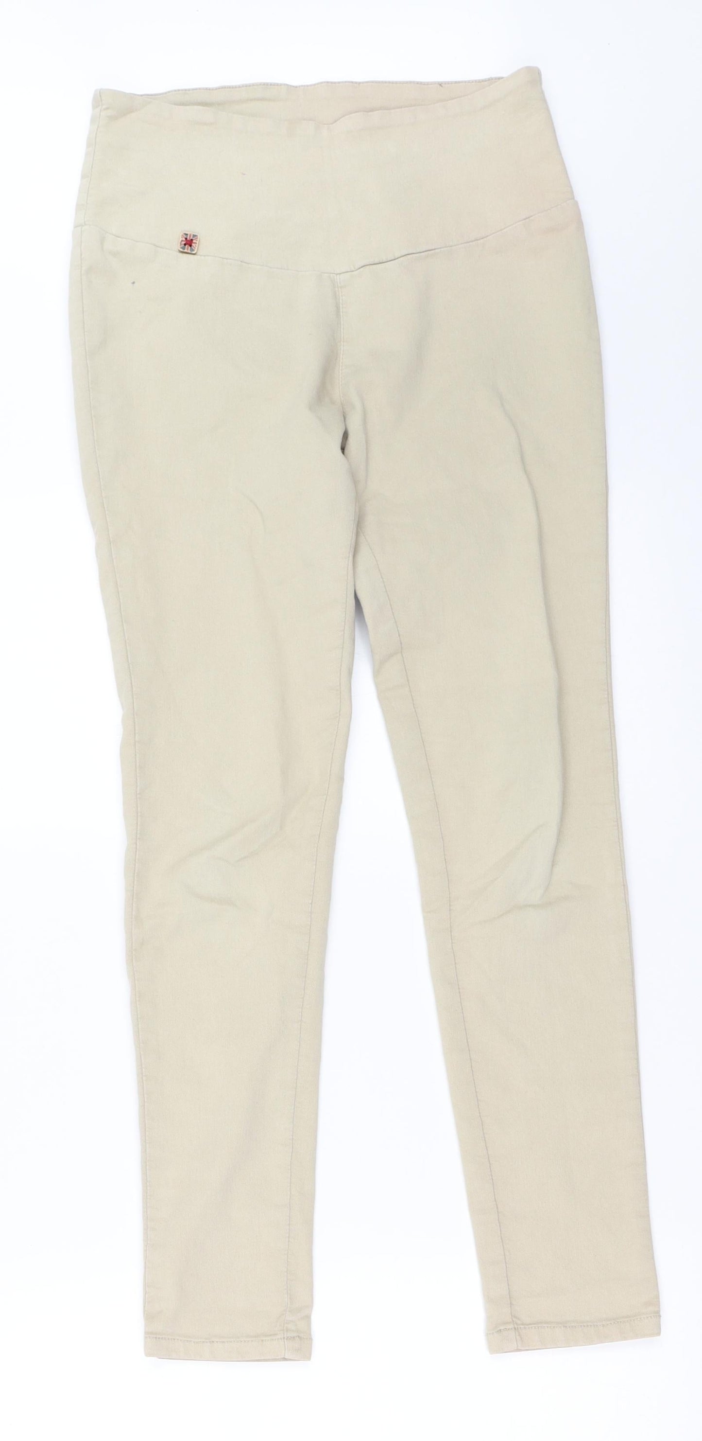 Preworn Womens Beige   Trousers  Size 28 in L26.5 in
