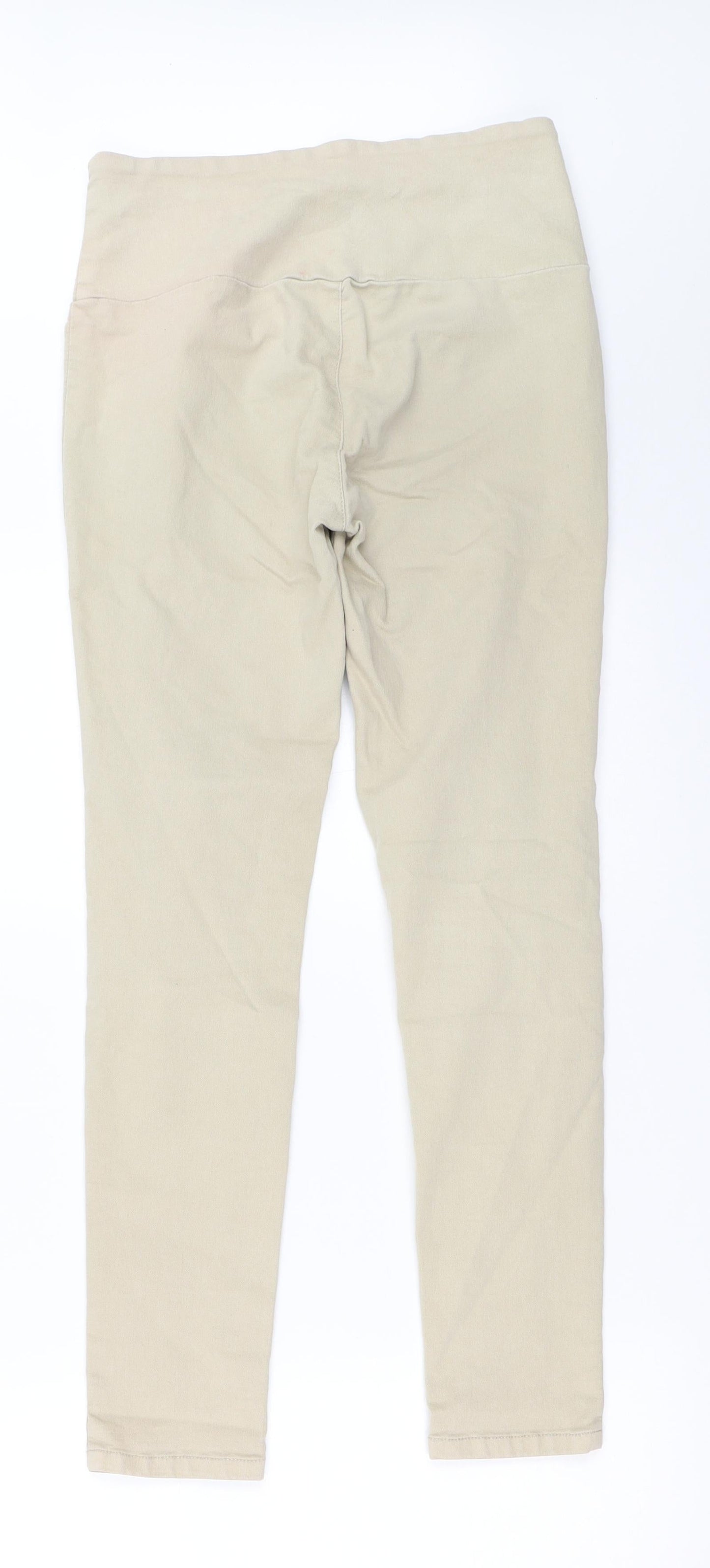 Preworn Womens Beige   Trousers  Size 28 in L26.5 in