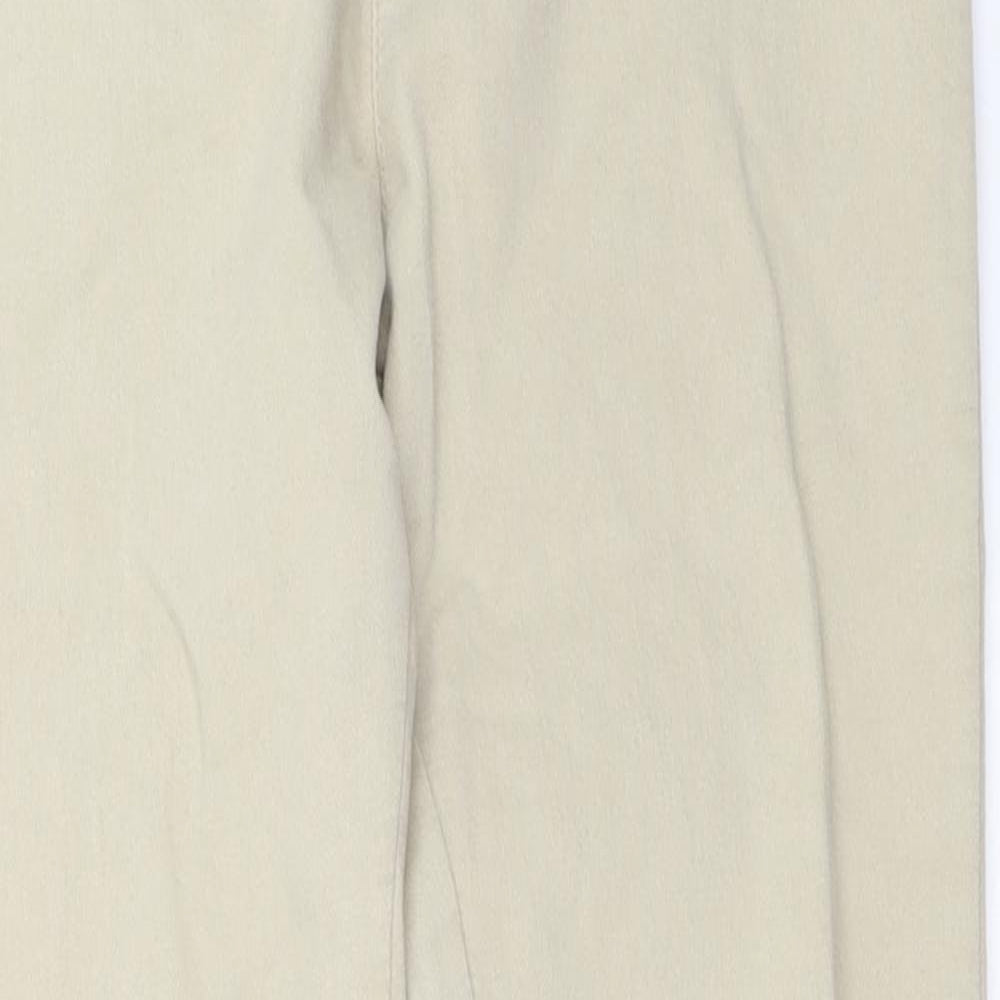 Preworn Womens Beige   Trousers  Size 28 in L26.5 in