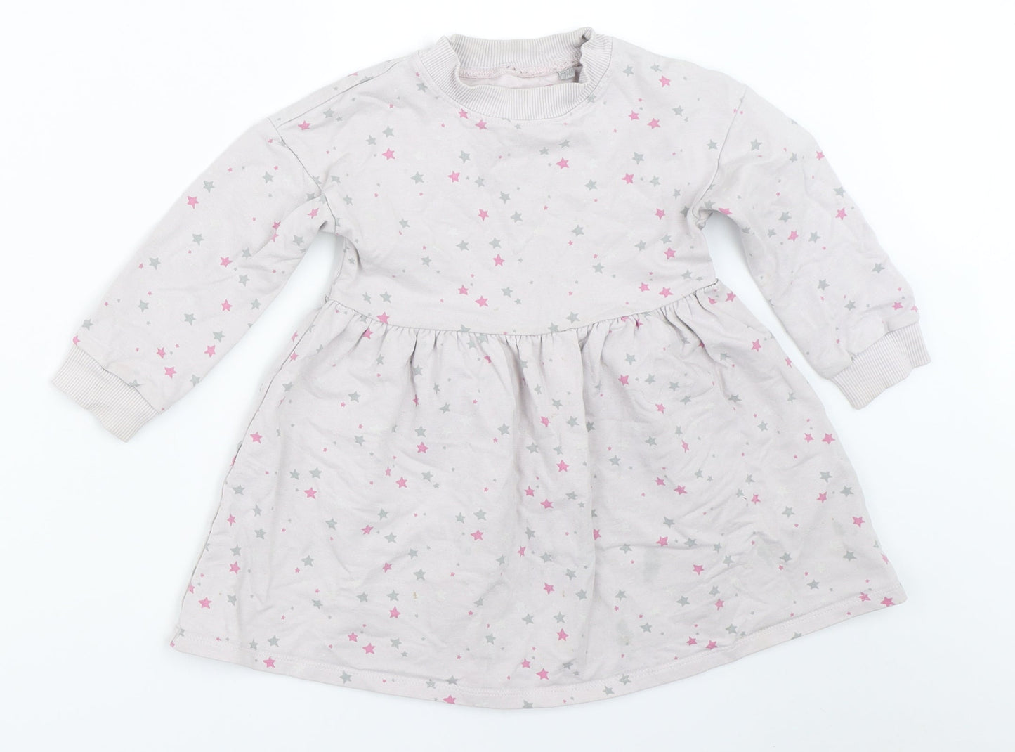 Blue Zoo Girls Grey   Fit & Flare  Size 2-3 Years