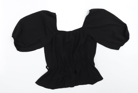 New Look Womens Black   Basic Blouse Size 6
