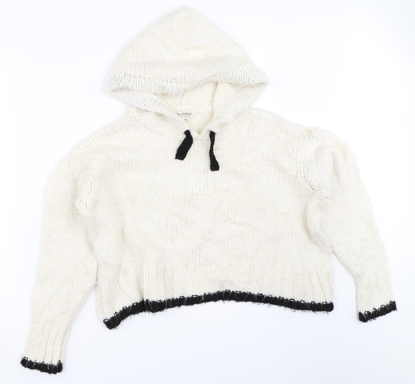 Miss Selfridge Womens Ivory   Pullover Jumper Size 6