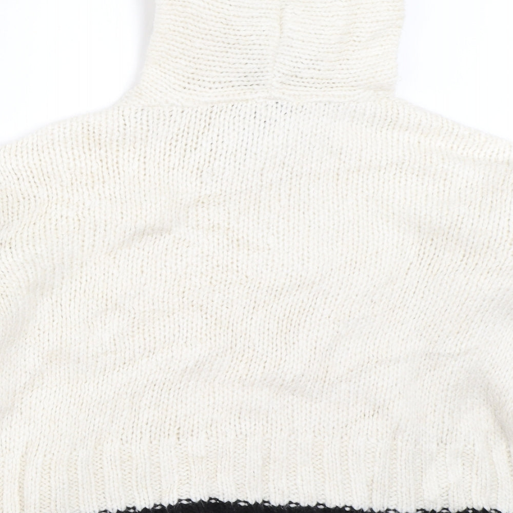 Miss Selfridge Womens Ivory   Pullover Jumper Size 6