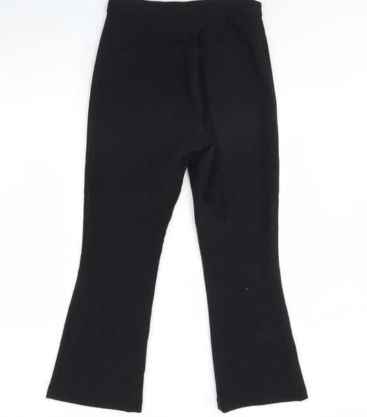 Los Angeles Atelier  Womens Black   Trousers  Size 12 L31 in