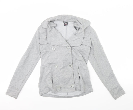 Megi Womens Grey   Jacket  Size L